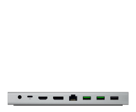 Razer USB 4 Dock Mercury White - 1338242 - zdjęcie 4